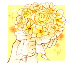 flower gift sticker sticker #3088468