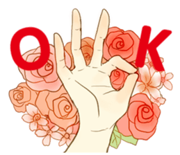 flower gift sticker sticker #3088477