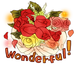 flower gift sticker sticker #3088478
