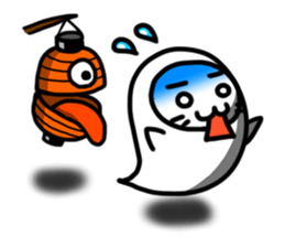 Ghost cats sticker #3089170