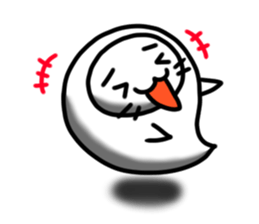 Ghost cats sticker #3089202