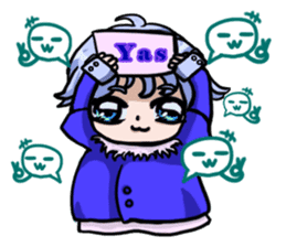 Not speak quietly sticker #3089226