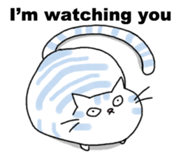 Freedom Cats! sticker #3089493