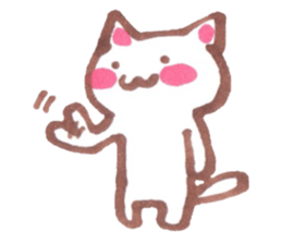 Don't need words.Cat & Bunny. sticker #3089849