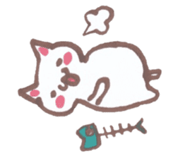 Don't need words.Cat & Bunny. sticker #3089866