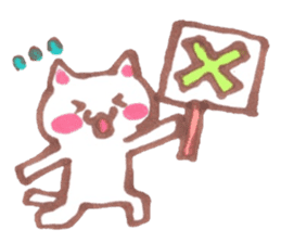 Don't need words.Cat & Bunny. sticker #3089868