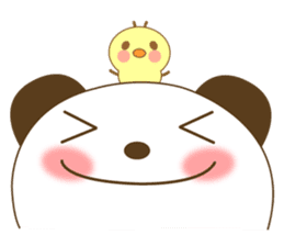 The cute panda 2 sticker #3090019