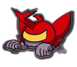 beetle fighter (only illustration) sticker #3090092