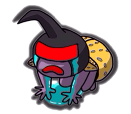 beetle fighter (only illustration) sticker #3090101