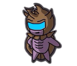 beetle fighter (only illustration) sticker #3090106