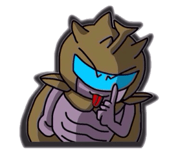 beetle fighter (only illustration) sticker #3090108