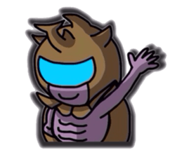 beetle fighter (only illustration) sticker #3090109