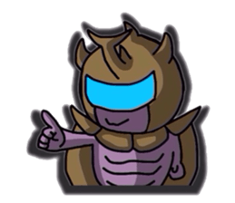 beetle fighter (only illustration) sticker #3090110