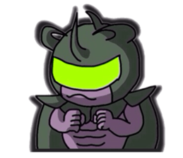 beetle fighter (only illustration) sticker #3090117