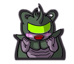 beetle fighter (only illustration) sticker #3090118