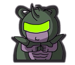 beetle fighter (only illustration) sticker #3090120