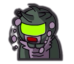 beetle fighter (only illustration) sticker #3090121