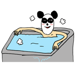 Daily life of panda and me sticker #3090237