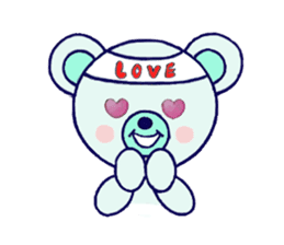 baby bear-tan sticker #3090458