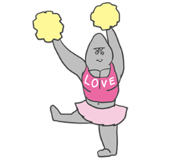 Feeling of Gorilla sticker #3090819