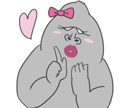 Feeling of Gorilla sticker #3090820