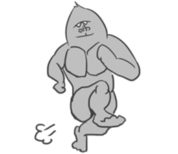 Feeling of Gorilla sticker #3090828
