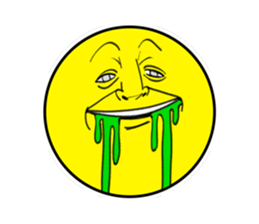 Funny Smiley sticker #3091069