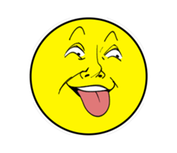 Funny Smiley sticker #3091073