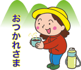 Mountain Girl Stickers sticker #3091129