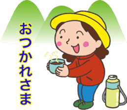 Mountain Girl Stickers sticker #3091129