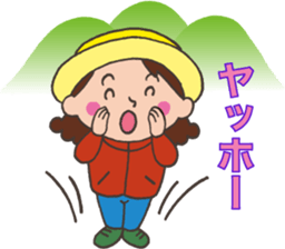 Mountain Girl Stickers sticker #3091132