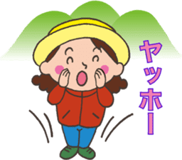 Mountain Girl Stickers sticker #3091132