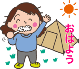 Mountain Girl Stickers sticker #3091141