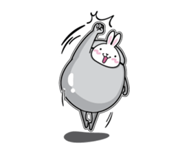 Jelly beans Rabbit mask.02 sticker #3091206