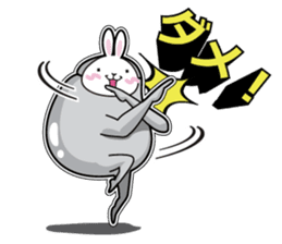 Jelly beans Rabbit mask.02 sticker #3091207