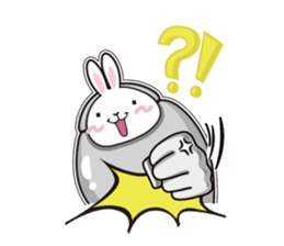 Jelly beans Rabbit mask.02 sticker #3091217