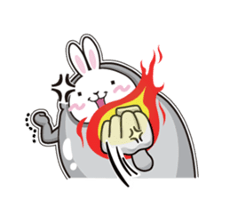 Jelly beans Rabbit mask.02 sticker #3091225