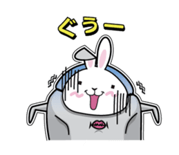 Jelly beans Rabbit mask.02 sticker #3091231