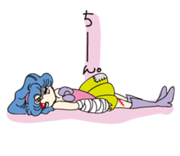 SHIGEKO-Always serious injury sticker #3091385