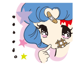 SHIGEKO-Always serious injury sticker #3091387