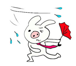 Buta-usa & Buta-kuma sticker #3091543