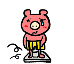 Buta-usa & Buta-kuma sticker #3091561