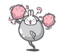 Jelly beans Rabbit mask.01 sticker #3091575