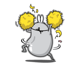 Jelly beans Rabbit mask.01 sticker #3091576