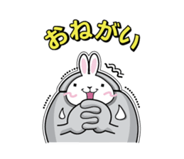 Jelly beans Rabbit mask.01 sticker #3091581