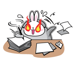 Jelly beans Rabbit mask.01 sticker #3091592