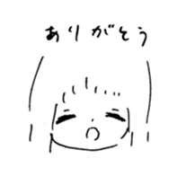 girl drawing sticker #3093420