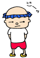 shampoo hat boy sticker #3094036