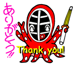 Octopus swordsman 3 ~After the battle~ sticker #3094387