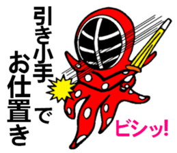 Octopus swordsman 3 ~After the battle~ sticker #3094414
